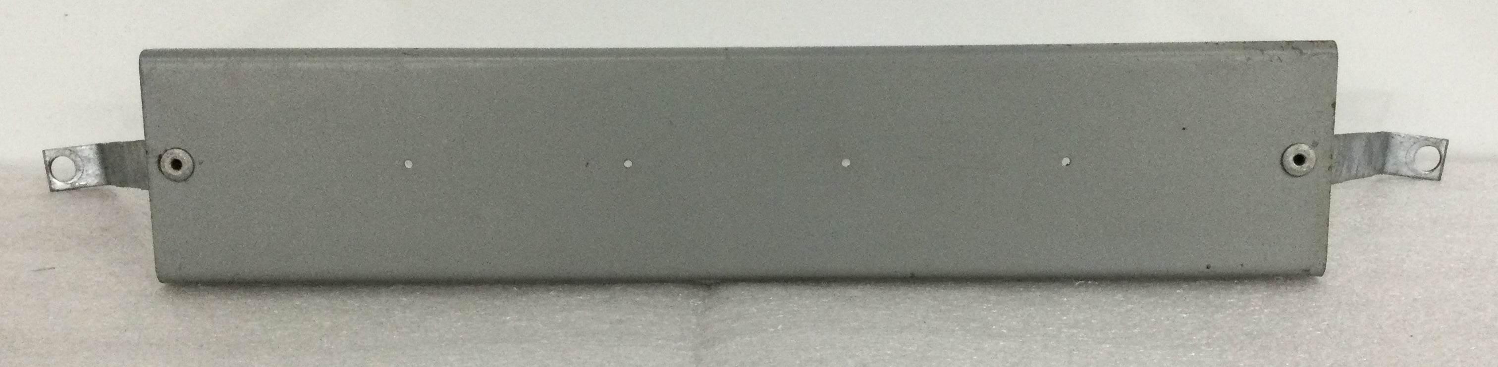 GE Filler Plate 13 3/4" x 2 3/4" with 2 angled riveted mounting bracke