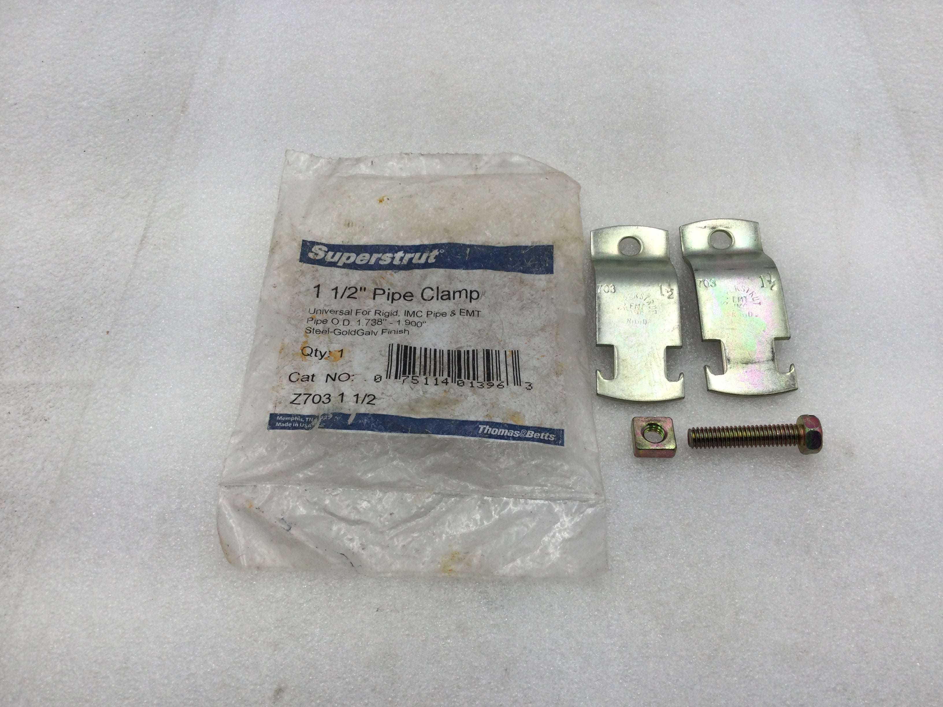 Thomas & Betts/Superstrut Z703 1 1/2 Universal 1 1/2" Galvanized Condu