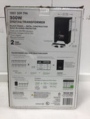 Hampton Bay DIY-300PS Low-Voltage 300-Watt Landscape Lighting Transformer with Dusk to Dawn Sensor
