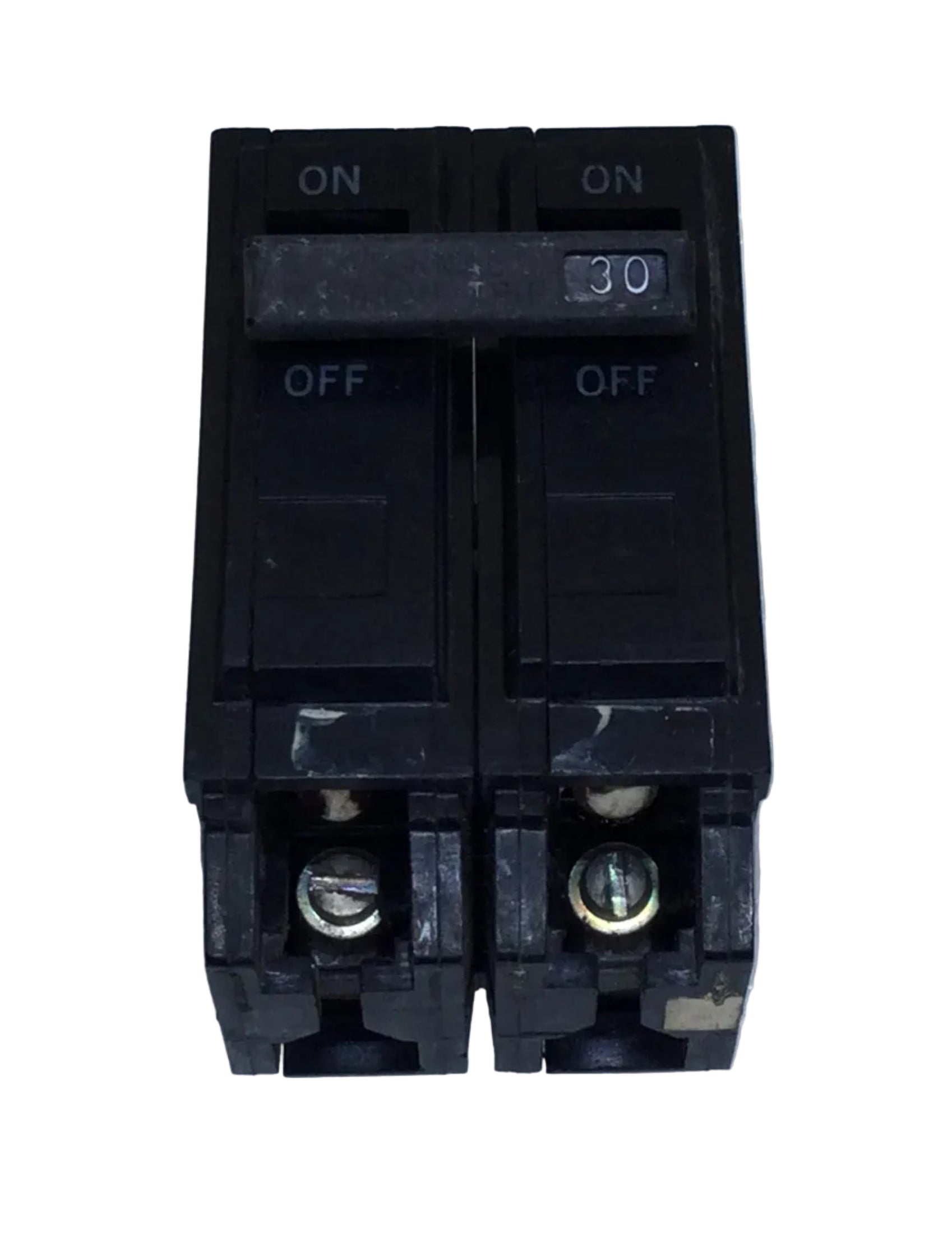 Lot Of 2 General Electric THQL2130 30 Amp 2-Pole 120/240V Circuit Breakers – Used Tested