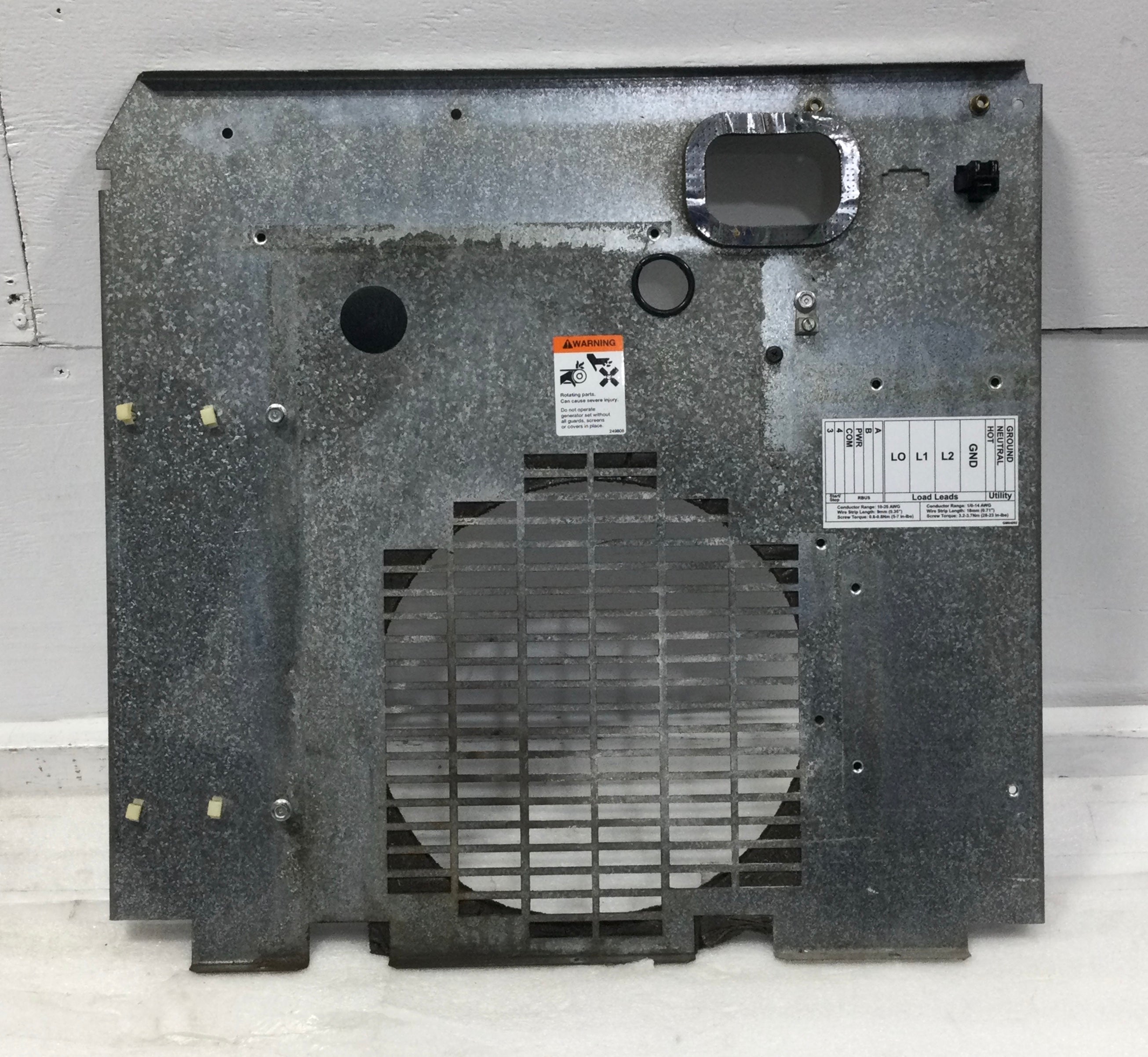 Kohaページ Kohler 20RESA 20kW 75 Amp 1 Phase Insulated Generator Panel 22 1/4