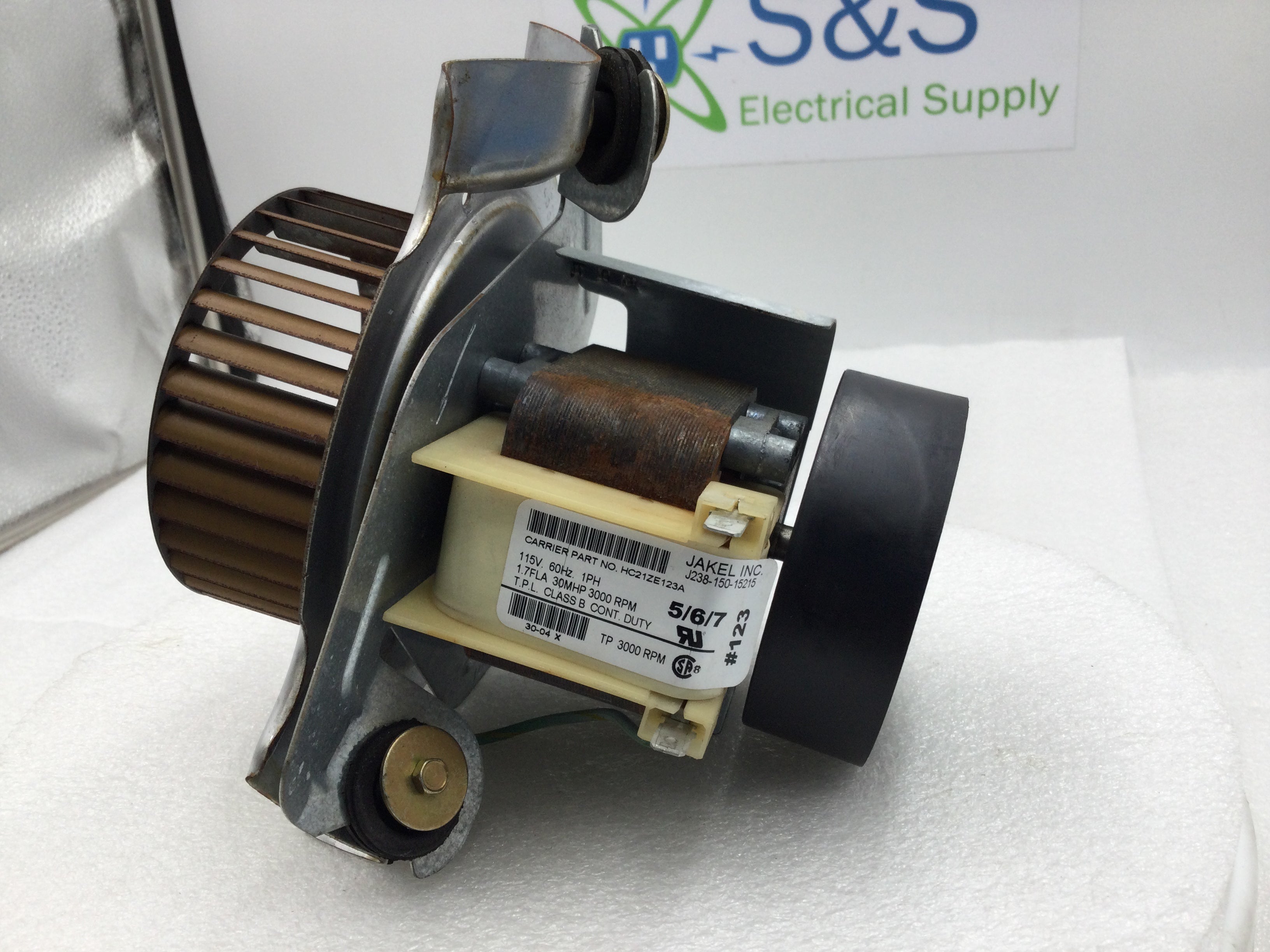 Jakel J238-150-15215 Furnace Draft Inducer/Exhaust Vent Venter Motor