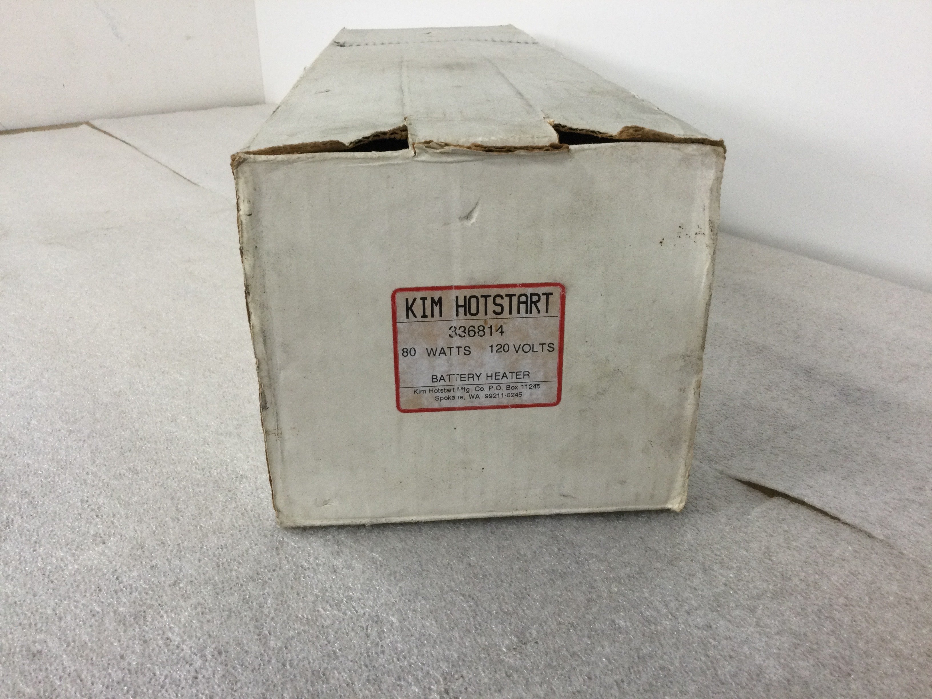 Kim HotStart 336814 Battery Heater 120V 80Watts Car/Truck Heater Wrap