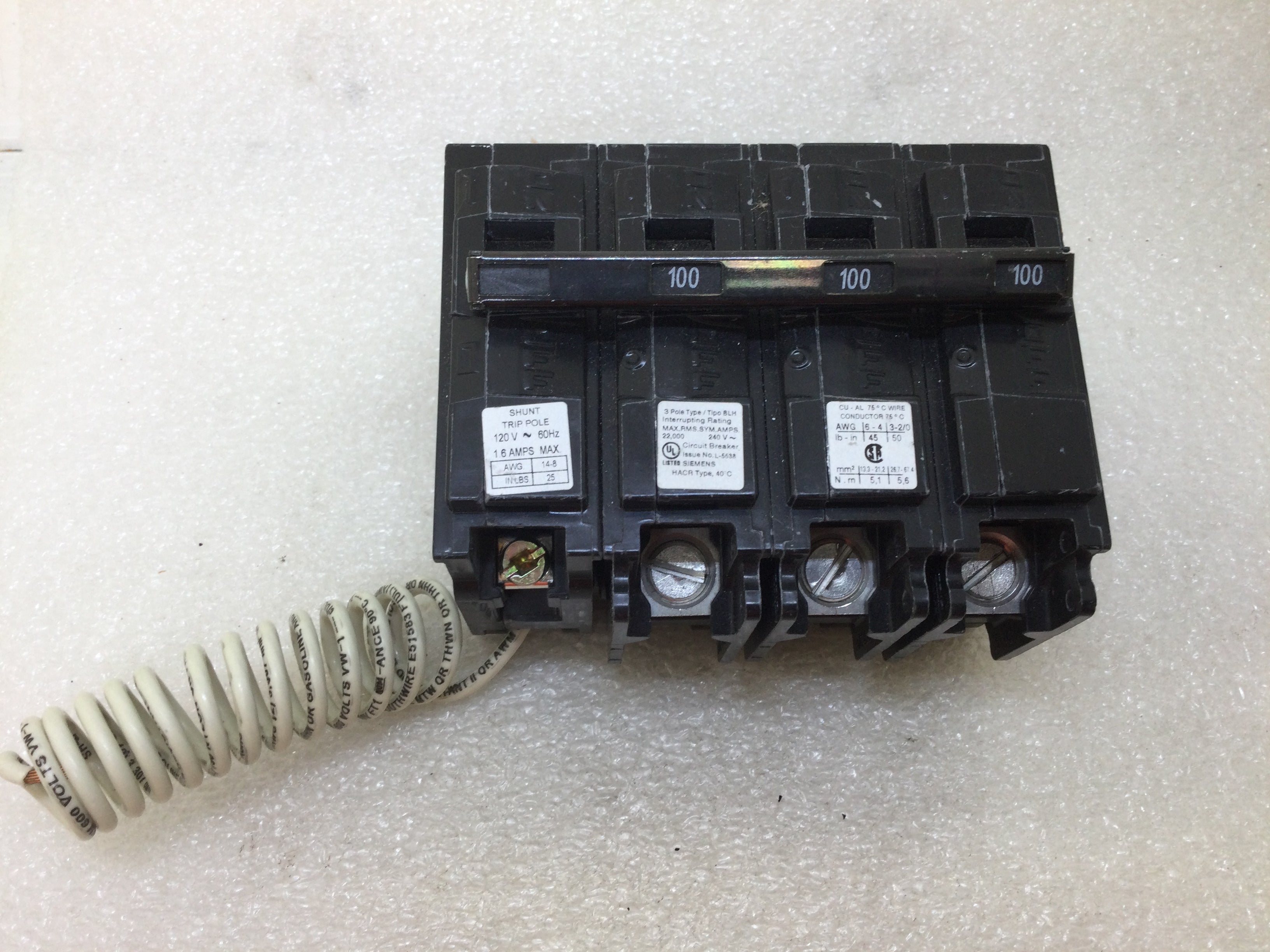 Siemens 40 Amp 2 Pole Breaker Siemens Q115 15-Amp 1 Pole 120-Volt Circuit  Breaker By Siemens Square D 40 Amp Breaker