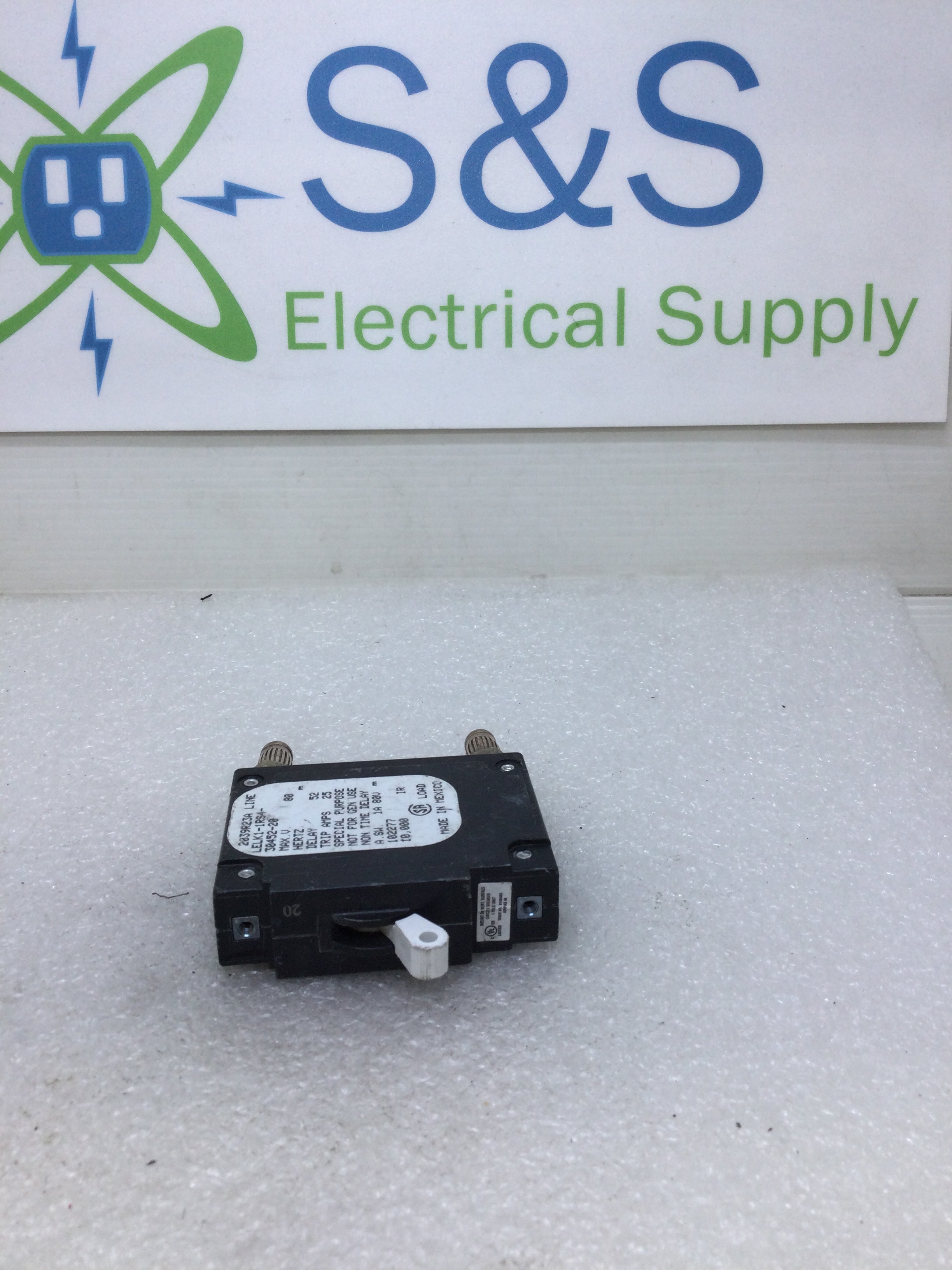 Airpax LELK11RS43045220 80 Volt 20 Amp Breaker