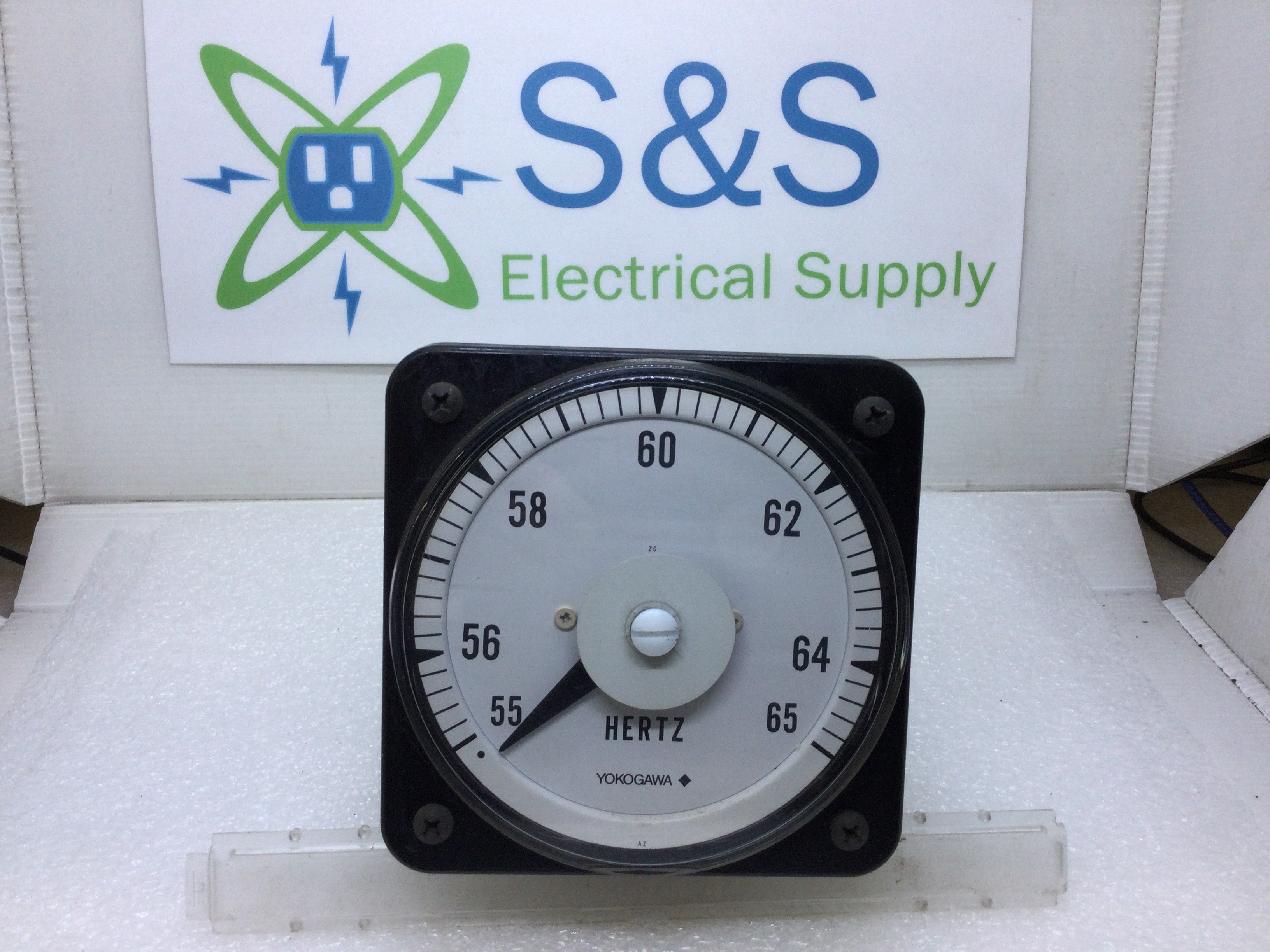 Yokogawa/General Electric 103372ANAN7 Frequency Meter 120V 55-65Hz