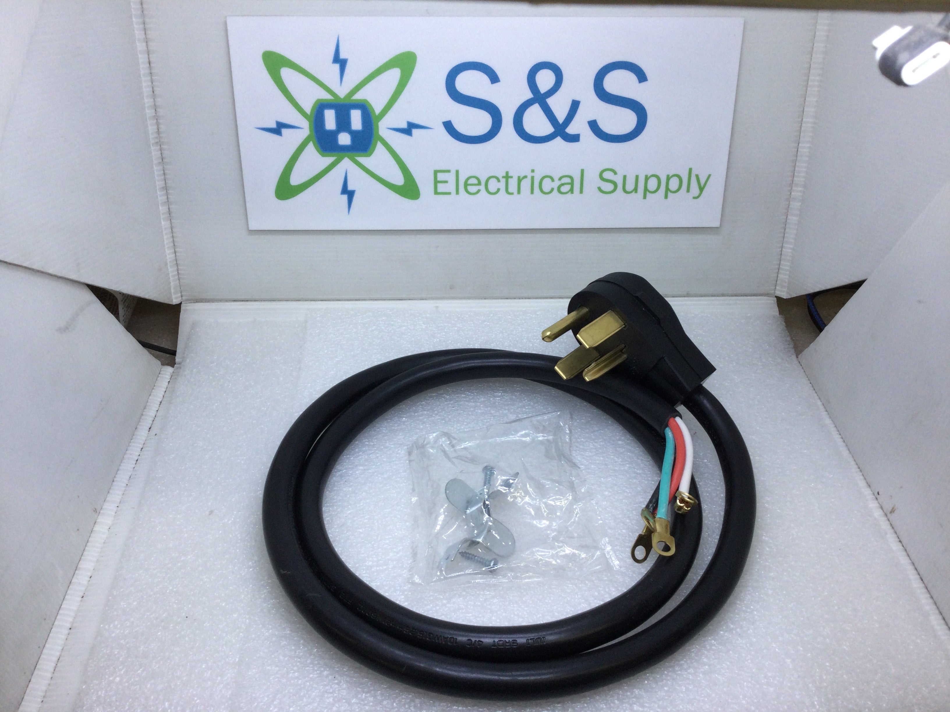 Dryer Cord 4Prong 4Wire Power Supply Dryer Cord 30 Amp 125/250V 4fo