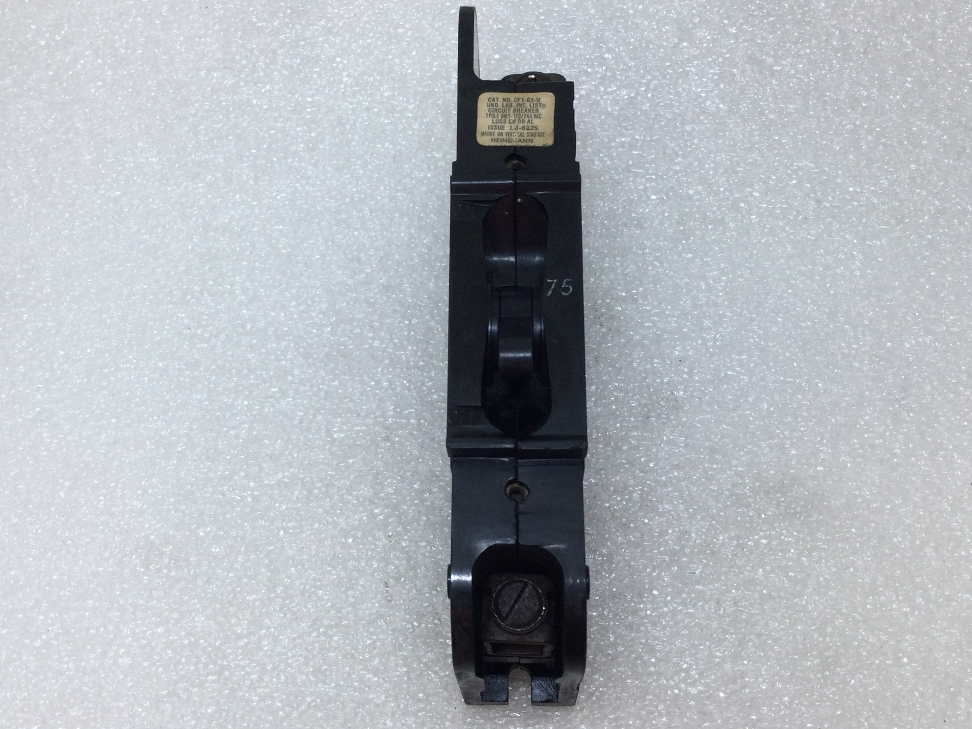 Disjoncteur Unipolaire Heinemann CF1-G3-U 15A - Neuf, Pour Installation électrique