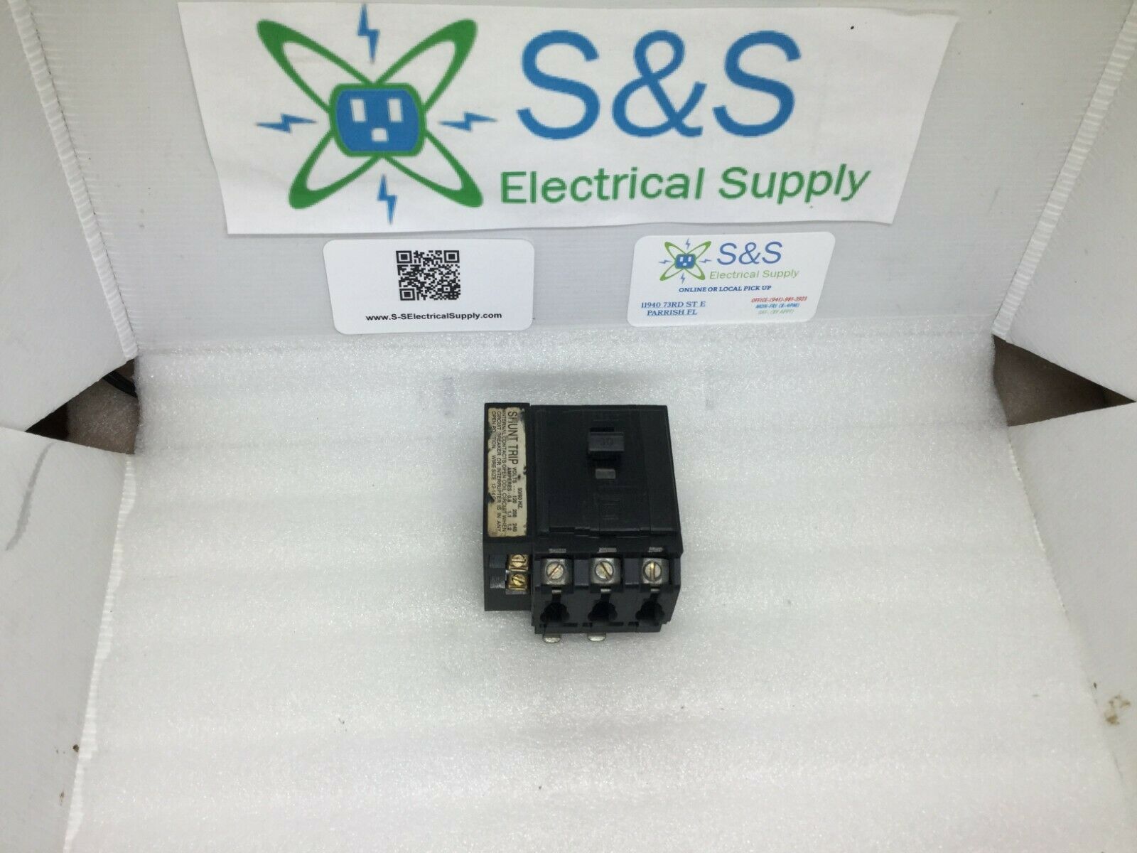 Interruttore Scatolato Square D QOB3601021 - 3 Poli 60A 240V Con Sganciatore Di Shunt