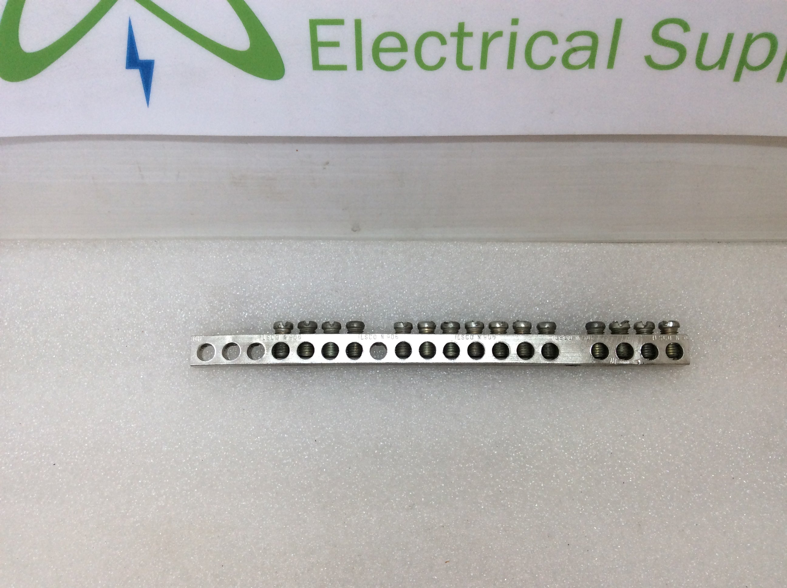 Ilsco N 906 19 Position 414AL9CUNB17 N906 Ground Bar