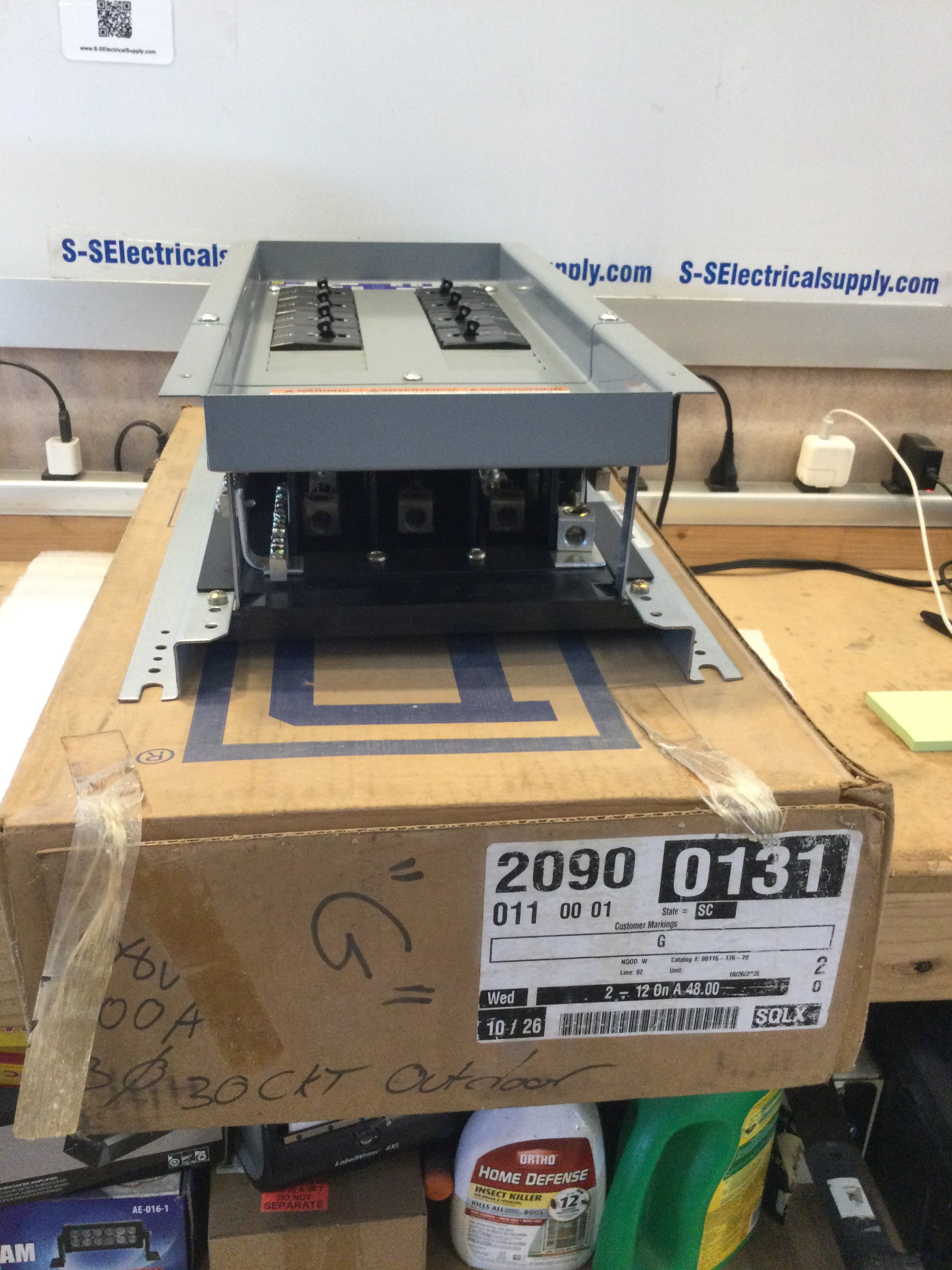 Square D NQOD 30 Circuit 100A 3 Phase Catalog 12209001310110001 Panel