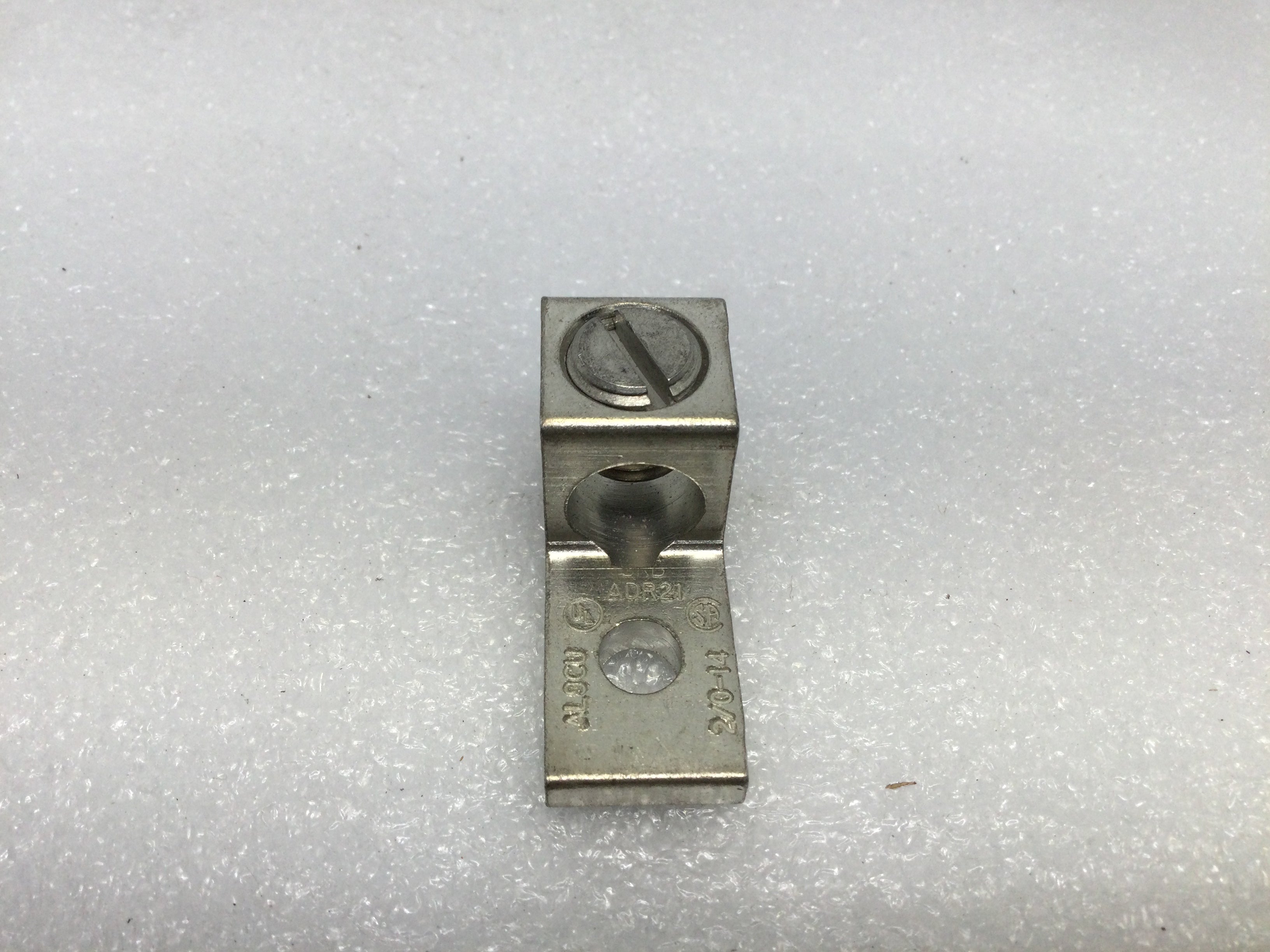 Thomas & Betts ADR21 Dual Rated Alum Mechanical 1 Hole Lugs 2/014 A