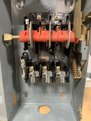 Square D H323N 100 Amp 3 Phase 240V Fusible Heavy-Duty Safety-Switch/Disconnect