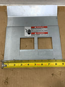 Eaton CHUDFCVR Power Pedestal Upper Dead Front Cover 9 7/8" x 8 3/4"