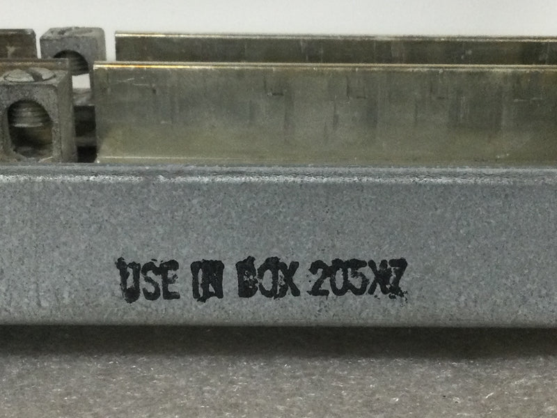 Zinsco Panel Guts for Box Z205X7 15 3/8" x 6 1/4"
