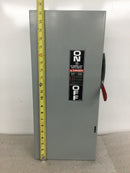 GE/General Electric TG4323 3 Pole/4 Wire 100 Amp 240VAC Nema1 General Duty Fusible Safety Switch