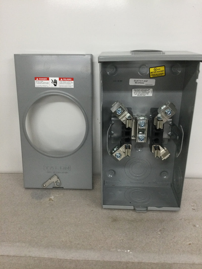 Siemens/Talon SUAT317-0GF Single Phase 200A Continuous Duty 4 Jaws No Bypass 600VAC Meter