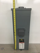 Square D QOM2E2200NRB QO 200 Amp 2-Pole Outdoor Circuit Breaker Enclosure with QOM2200VH Breaker