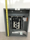 Square D Homeline HOM1224M100PC 100 Amp 12-Space 24-Circuit Indoor Main Breaker Plug-On Neutral Load Center with Cover