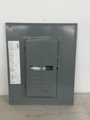 Square D Homeline HOM1224M100PC 100 Amp 12-Space 24-Circuit Indoor Main Breaker Plug-On Neutral Load Center with Cover