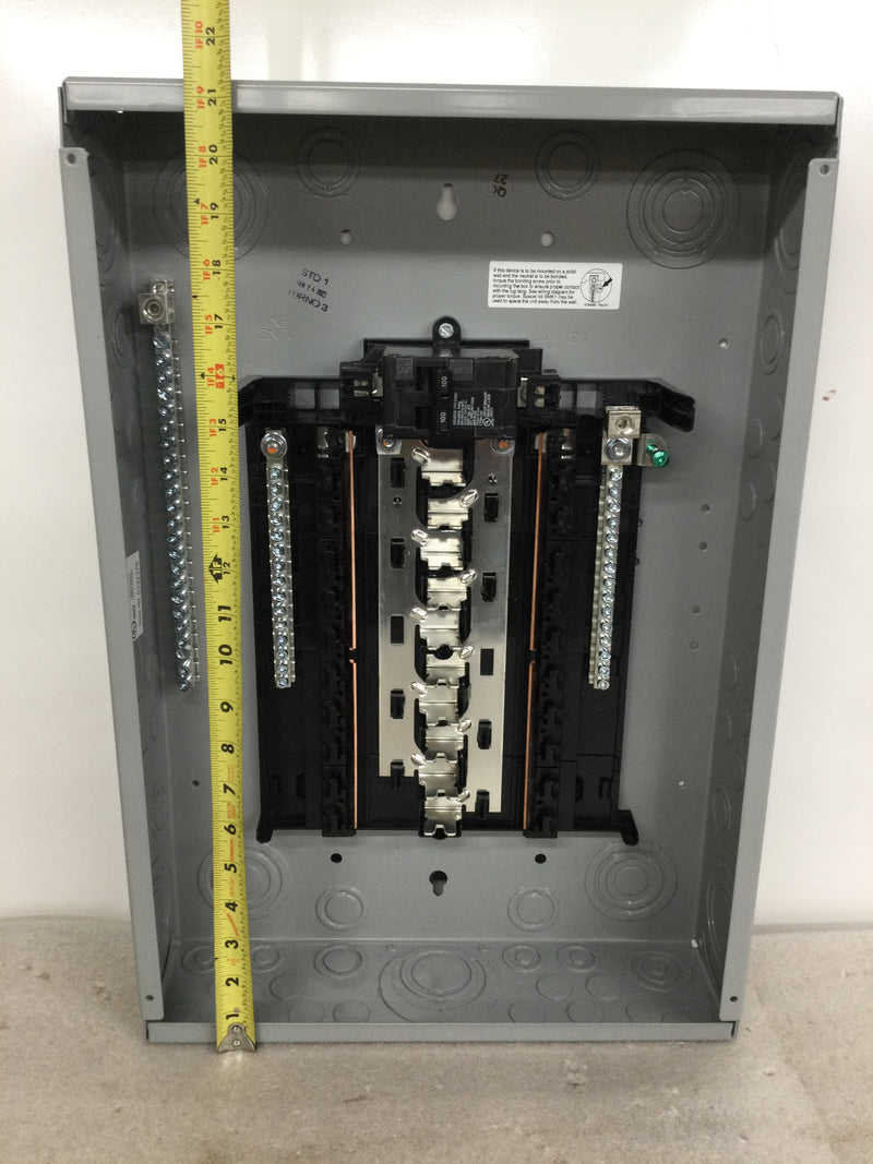 Siemens  SN2040B1100 SN Series 100 Amp 20-Space 40-Circuit Indoor Main Breaker Plug-On Neutral Load Center