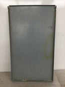 Nema 3R Panel Board Cover Only 25" x 14 1/2"