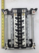 GE TLM2020CCUGK 200 Amp 10 Space 120/240 VAC Load Center Guts Only 10" X 13"