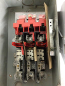 Eaton DH362NGK Heavy Duty Safety Switch 60 Amp 600 Vac 3 Pole