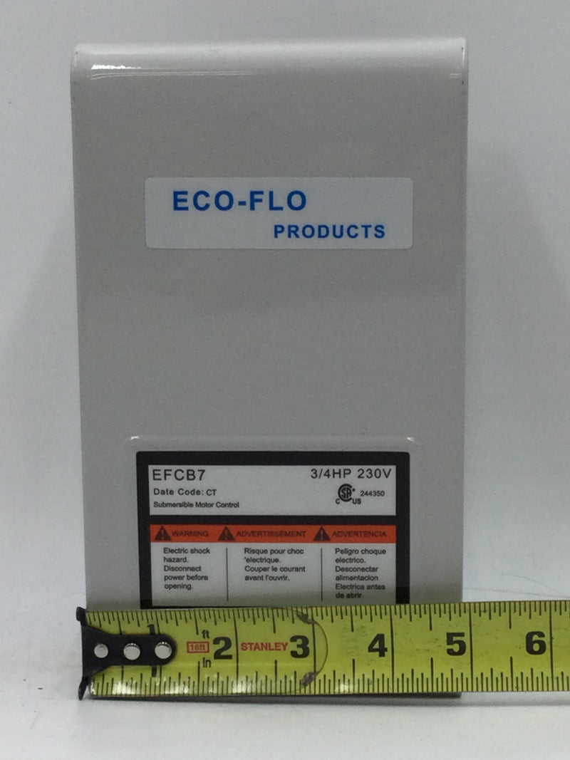 ECO-FLO EFCB7 - 4" Submersible Pump Motor Controller CSIR