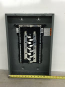 Square D Homeline HOM2040M100PCVP 100 Amp 20-Space 40-Circuit Indoor Main Breaker Plug-on Neutral Load Center with Cover