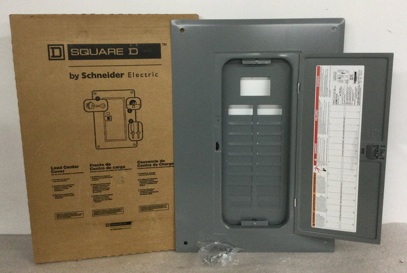 Square D Homeline HOM2040M100PCVP 100 Amp 20-Space 40-Circuit Indoor Main Breaker Plug-on Neutral Load Center with Cover