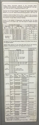 Eaton Cutler Hammer PRL4B 800 Amp 480v 480/277v, 120/240v Panelboard Nema1 MLO