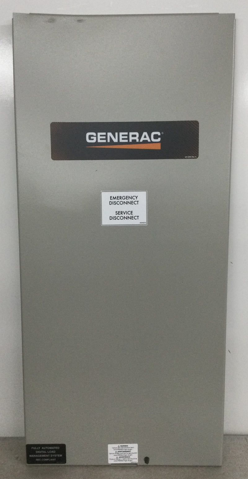 Generac 10000011659 200 Amp 240V Automatic Transfer Switch Single Phase