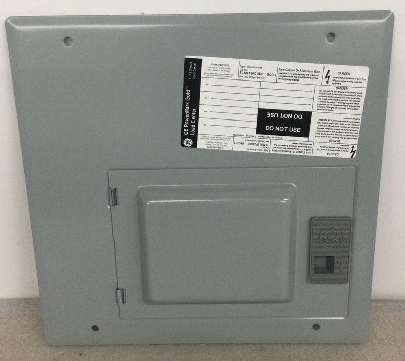 General Electric TLM612FCUDP MOD 2 Type 1 Indoor Enclosure 6 Space 125A 120/240V (Cover Only)