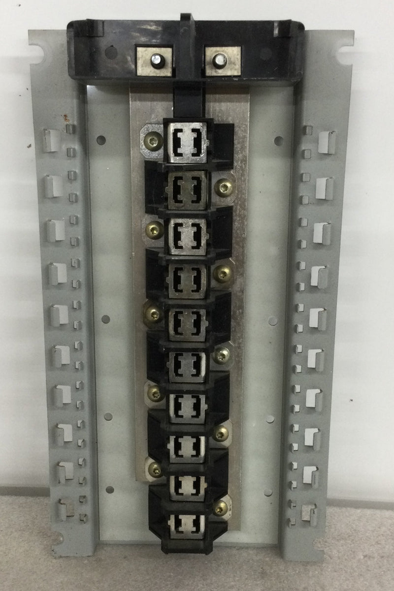 FPE L120-40 10 Space 20 Circuit Panel Guts -  7" x 12 5/8"
