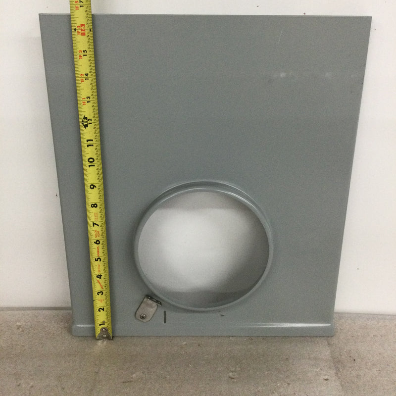 GE TSMR420CSCUGPP 200 Amp 4-Space 8-Circuit Combination Main Breaker/Ringless Meter Socket Outdoor Load Center -Meter Cover Only 14 3/8" x 16 5/8"