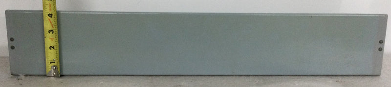 GE 400 Amp Panel Filler Plate -  24" W x 4 1/8" H x 4 " D