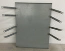 GE Filler Plate 17 7/8" x 13 3/4" with 8 angled riveted mounting brackets