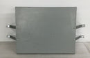 GE Filler Plate 13 3/4" x 11" with 4 angled riveted mounting brackets