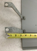 GE Filler Plate 13 3/4" x 11" with 4 angled riveted mounting brackets