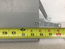 GE Filler Plate 13 3/4" x 5 1/2" with 4 angled riveted mounting brackets