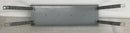 GE Filler Plate 13 3/4" x 4 1/8" with 4 angled riveted mounting brackets