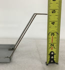 GE Filler Plate 13 3/4" x 4 1/8" with 4 angled riveted mounting brackets