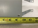 GE Filler Plate 9 3/4" x 5 1/2" with 2 angled riveted mounting brackets