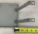 GE Filler Plate 9 3/4" x 5 1/2" with 2 angled riveted mounting brackets