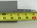 GE Filler Plate 13 3/4" x 2 3/4" with 2 angled riveted mounting brackets
