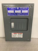 Square D HOM6-12L100F 6 space Flush Mount Panel Cover 10 1/8" x 13 13/16"