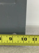Square D HOM6-12L100F 6 space Flush Mount Panel Cover 10 1/8" x 13 13/16"