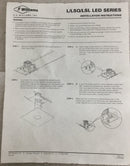 H.E.Williams Recessed LED Luminaire L45TL-llC/830-L/REFL-DRV-120 with Optotronic OT25W/PRG/1250C/UNV/DIM 25 W LED Power Supply