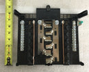 Siemens SN1224B1100 100 Amp 12 space/24 Circuit 1 Phase 3 Wire Main Breaker Load Center Panel Guts only